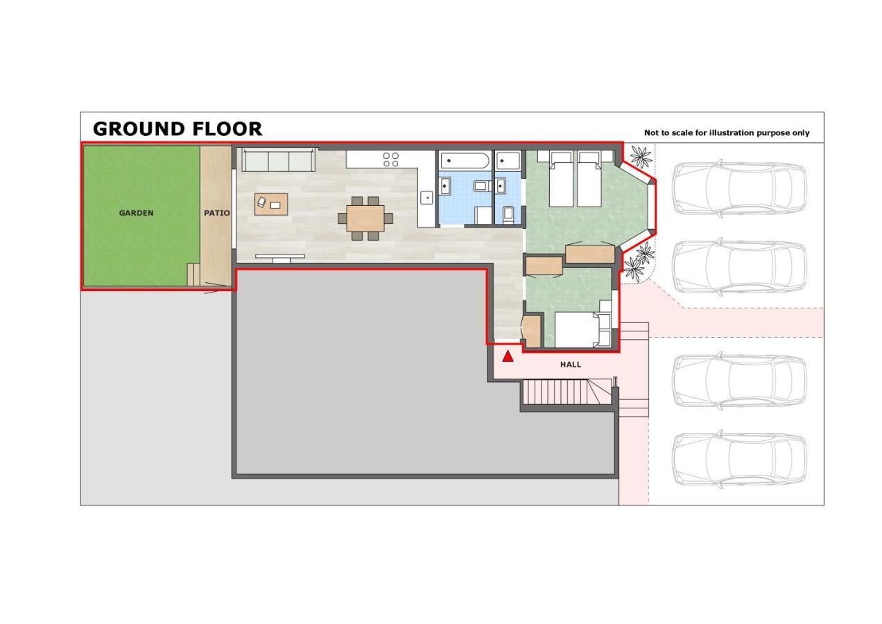 Star London Vivian Avenue 2-Bed Retreat With Garden Apartment The Hyde Bagian luar foto
